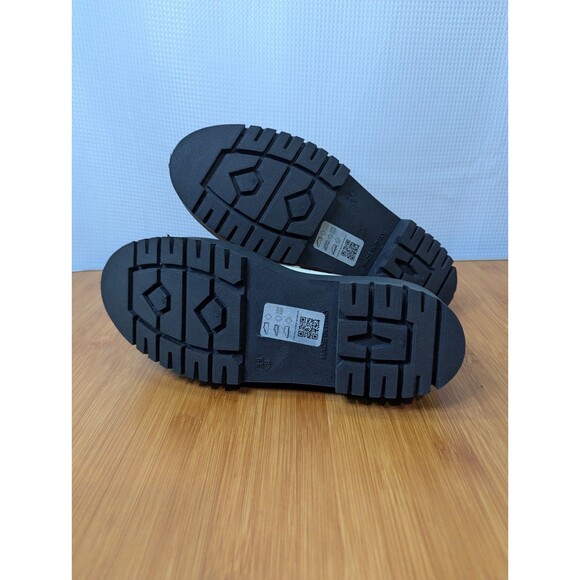 Miss Selfridge Cream Patent Faux Croc Chunky Loafers Size 9 Platform NWOT (V12) - Picture 5 of 7